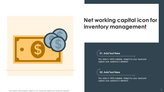 Net Working Capital Icon Ppt PowerPoint Presentation Complete Deck With Slides