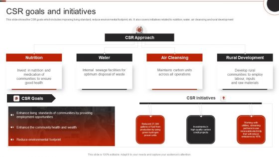 Netflix Company Outline Csr Goals And Initiatives Microsoft PDF