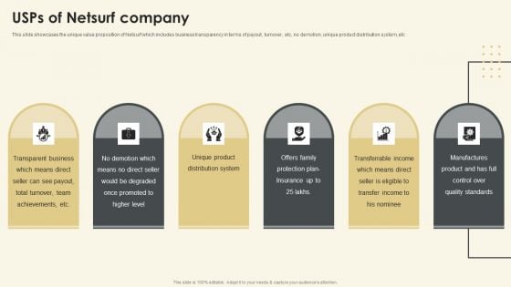 Netsurf Business Profile Usps Of Netsurf Company Ppt Portfolio Format PDF