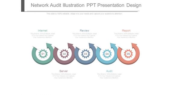 Network Audit Illustration Ppt Presentation Design