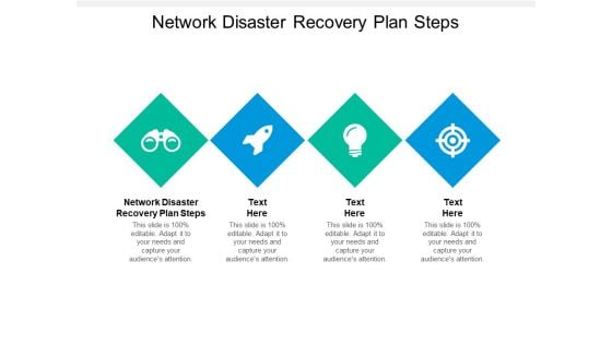 Network Disaster Recovery Plan Steps Ppt PowerPoint Presentation Styles Templates
