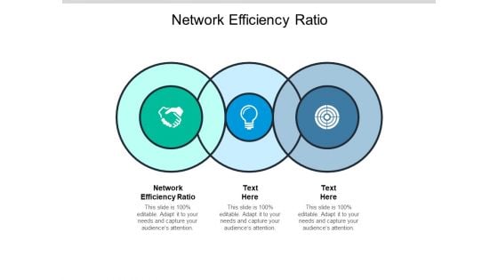 Network Efficiency Ratio Ppt PowerPoint Presentation Icon Infographics Cpb