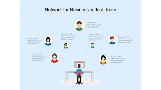 Network For Business Virtual Team Ppt PowerPoint Presentation File Slides PDF