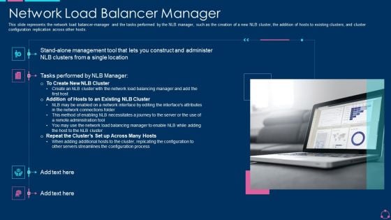 Network Load Balancer Manager Ppt Infographics Gridlines PDF