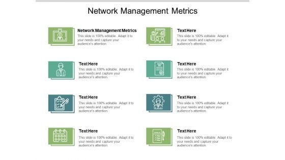 Network Management Metrics Ppt PowerPoint Presentation File Background Cpb