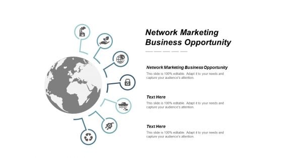 Network Marketing Business Opportunity Ppt Powerpoint Presentation Portfolio Outline Cpb