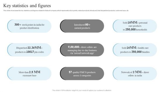 Network Marketing Company Profile Key Statistics And Figures Professional PDF