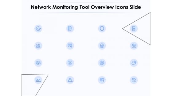 Network Monitoring Tool Overview Icons Slide Ppt PowerPoint Presentation Summary Infographics PDF