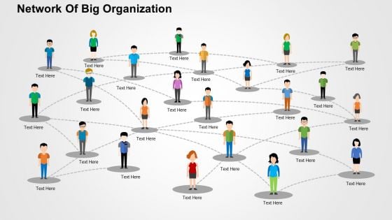 Network Of Big Organization Powerpoint Templates Network Of Big Organization Powerpoint Templates