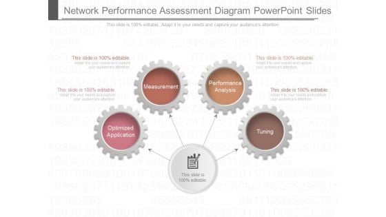 Network Performance Assessment Diagram Powerpoint Slides Network Performance Assessment Diagram Powerpoint Slides