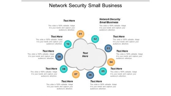 Network Security Small Business Ppt PowerPoint Presentation Gallery Ideas Cpb