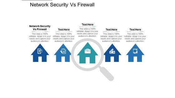 Network Security Vs Firewall Ppt PowerPoint Presentation Infographic Template Gridlines Cpb