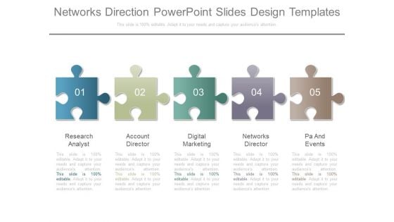 Networks Direction Powerpoint Slides Design Templates