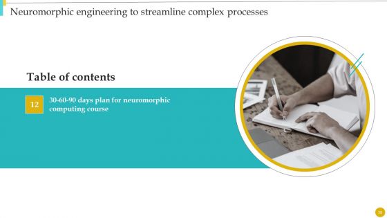 Neuromorphic Engineering To Streamline Complex Processes Ppt PowerPoint Presentation Complete With Slides