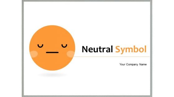 Neutral Symbol Bulb Shaped Drop Shaped Ppt PowerPoint Presentation Complete Deck
