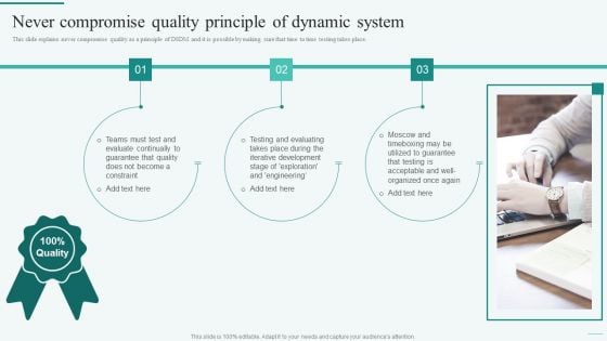 Never Compromise Quality Principle Of Dynamic System Integration Of Dynamic System To Enhance Processes Rules PDF