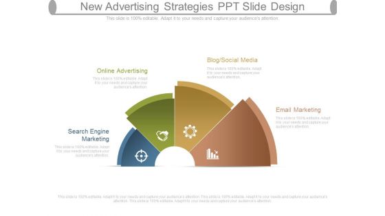 New Advertising Strategies Ppt Slide Design