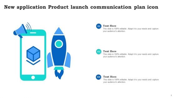 New Application Product Launch Communication Plan Icon Rules PDF