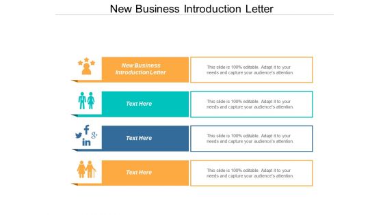 New Business Introduction Letter Ppt PowerPoint Presentation Infographic Template Graphics Design