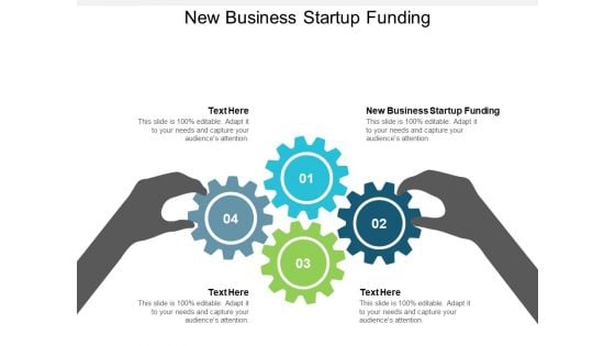 New Business Startup Funding Ppt PowerPoint Presentation Show Cpb
