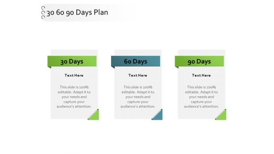 New Client Onboarding Automation 30 60 90 Days Plan Ppt Infographics Visuals PDF