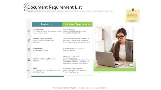 New Client Onboarding Automation Document Requirement List Demonstration PDF