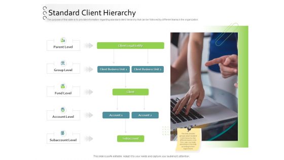 New Client Onboarding Automation Standard Client Hierarchy Ppt Summary Model PDF