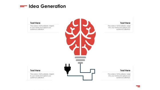 New Commodity Presenting Initiatives Idea Generation Ppt Infographics Example Topics PDF