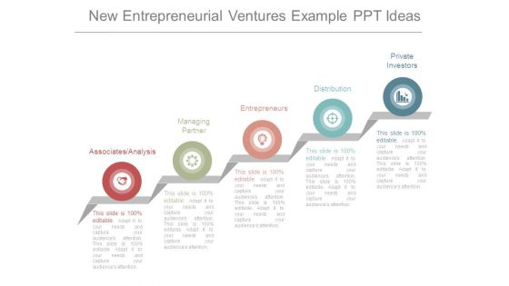 New Entrepreneurial Ventures Example Ppt Ideas