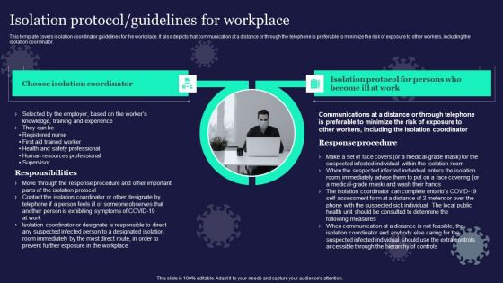 New General Adaption Playbook For Organizations Isolation Protocol Guidelines For Workplace Template PDF New General Adaption Playbook For Organizations Isolation Protocol Guidelines For Workplace Template PDF