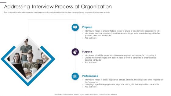 New Hire Onboarding Process Enhancement Addressing Interview Process At Organization Contd Download PDF