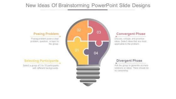 New Ideas Of Brainstorming Powerpoint Slide Designs