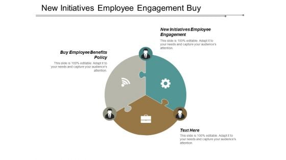 New Initiatives Employee Engagement Buy Employee Benefits Policy Ppt PowerPoint Presentation Portfolio Show