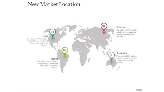 New Market Location Ppt PowerPoint Presentation Infographics Gallery