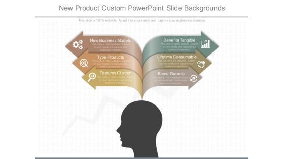 New Product Custom Powerpoint Slide Backgrounds