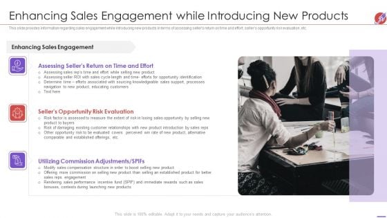New Product Development And Launch To Market Enhancing Sales Engagement Information PDF