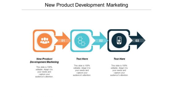 New Product Development Marketing Ppt Powerpoint Presentation Styles Topics Cpb