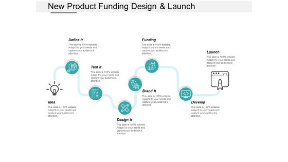 New Product Funding Design And Launch Ppt Powerpoint Presentation Portfolio Design Ideas