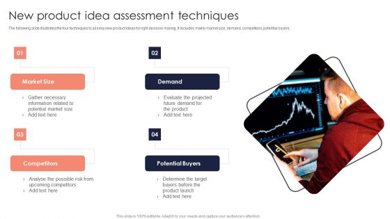 New Product Idea Assessment Techniques Diagrams PDF