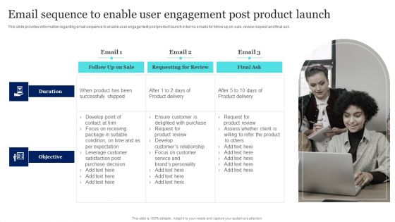 New Product Launch To Market Playbook Email Sequence To Enable User Engagement Post Product Launch Professional PDF New Product Launch To Market Playbook Email Sequence To Enable User Engagement Post Product Launch Professional PDF