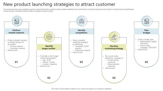 New Product Launching Strategies To Attract Customer Inspiration PDF New Product Launching Strategies To Attract Customer Inspiration PDF