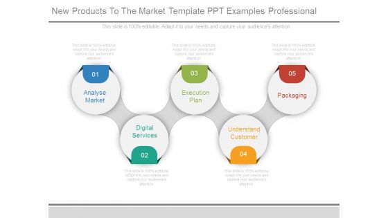 New Products To The Market Template Ppt Examples Professional