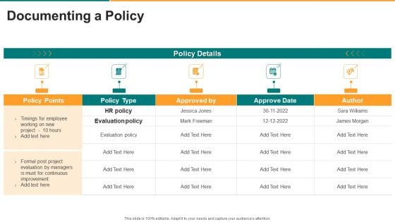 New Project Kickoff Template Bundle Documenting A Policy Microsoft PDF