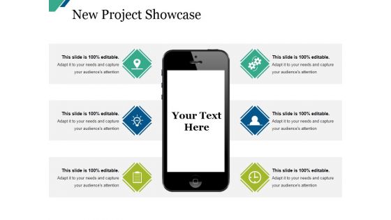 New Project Showcase Ppt PowerPoint Presentation Icon Example