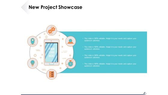 New Project Showcase Ppt PowerPoint Presentation Ideas Example Introduction