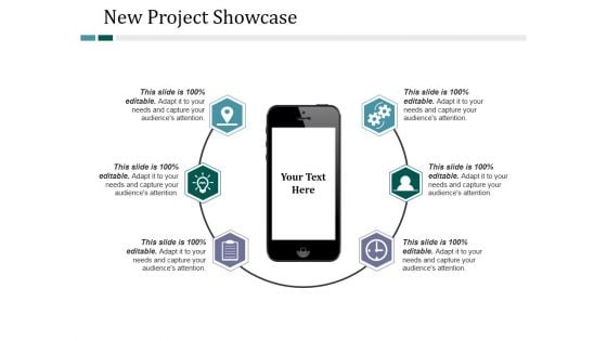 New Project Showcase Ppt PowerPoint Presentation Layouts Elements