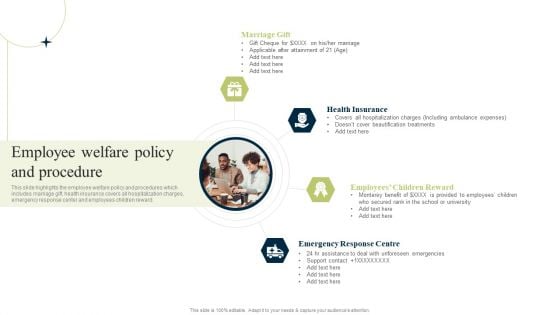 New Staff Onboarding Program Employee Welfare Policy And Procedure Diagrams PDF