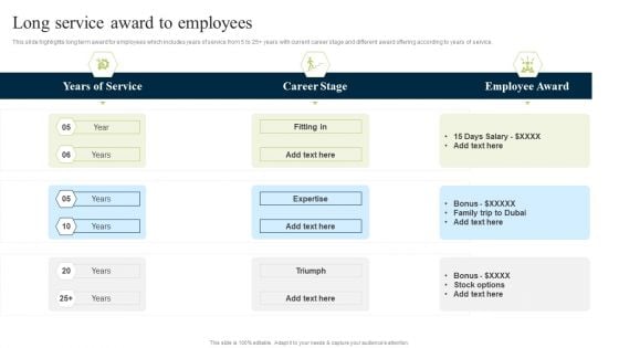 New Staff Onboarding Program Long Service Award To Employees Template PDF New Staff Onboarding Program Long Service Award To Employees Template PDF
