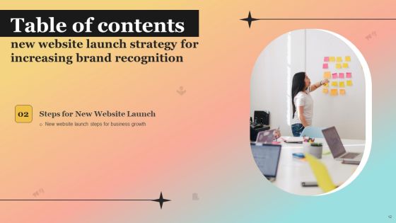 New Website Launch Strategy For Increasing Brand Recognition Ppt PowerPoint Presentation Complete Deck With Slides Slide12