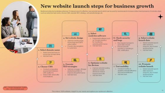 New Website Launch Strategy For Increasing Brand Recognition Ppt PowerPoint Presentation Complete Deck With Slides Slide13